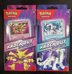 Pokemon Set of 2 Knock Out Collection Boxes Sealed- Alakazam & Chien-Pao - Image 1