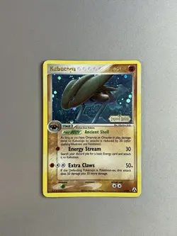 KABUTOPS 7/92 REVERSE HOLO STAMPED 2006 POKEMON TCG EX LEGEND MAKER - Image 1