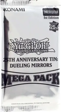 6x Yugioh 25th Anniversary Tin Dueling Mirrors Booster Packs - No tin - Image 1