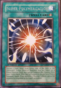 Yu-Gi-Oh! Super Polymerization - PTDN-EN046 - Phantom Darkness 1st Edition NM - Image 1