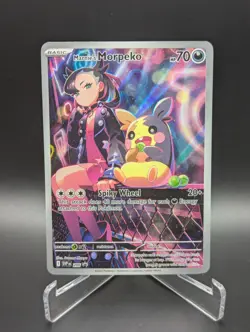 Pokemon Marnie's Morpeko SVP 206 Rival Battle Deck Black Star Promo NM Card - Image 1