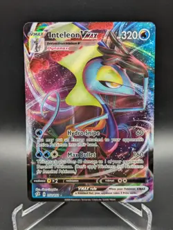 Pokemon Inteleon VMAX 050/192 Rebel Clash NM Holo Card - Image 1