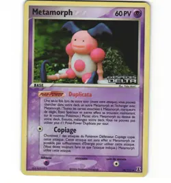 Pokemon French Ditto Mr. Mime Reverse Holo 38/113 Delta Species Stamped HP Card - Image 1
