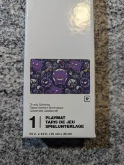 Pokemon Card Game Ghostly Gathering Gengar Pokemon Center Playmat - Image 3
