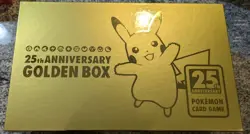 Pokemon 25th Anniversary Golden Box no Cards & No promo packs Japan sleeve case - Image 5