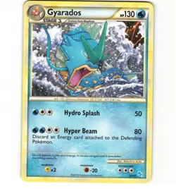 Pokemon Gyarados 20/30 HGSS Trainer Kit Non-Holo LP Card - Image 1
