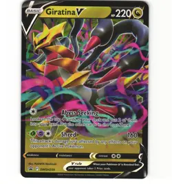 Pokemon Giratina V SWSH259 Sword & Shield Promo Holo LP Card - Image 1