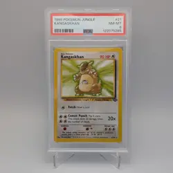 Kangaskhan Jungle Non-Holo 21/64 PSA 8 NM-MT Pokemon TCG Card WOTC 1999 - Image 1