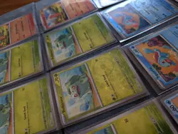 Pokemon 151 Mini Tin Reverse Cosmos Holo Promo Cards Lot Of 32 Cards 8 Sets NM - Image 2