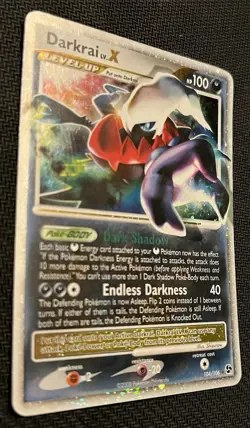 Pokemon Darkrai LV.X Holo Rare TCG Card 104/106 Great Encounters Series LP - Image 1