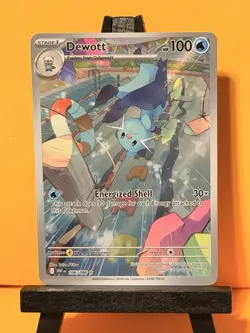 Dewott 106/086 Full Art SIR Pokemon Card TCG White Flare Black Bolt NM - Image 1