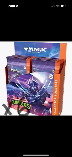 Magic the Gathering Teenage Mutant Ninja Turtles Collector Box x6 Presale - Image 1