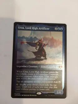 Urza, Lord High Artificer (Foil Etched) Commander Masters Foil - Image 1