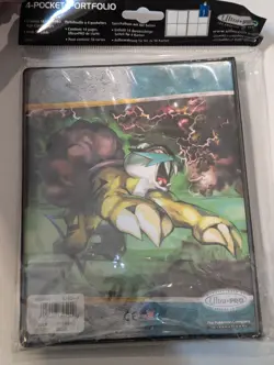 Ultra Pro Pokemon HGSS Unleashed 4-Pocket Binder Entei Raikou Sealed - Image 2