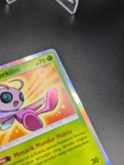 Pokemon Shining Celebi Berkilau AS2a 019/171 Shining Legends Holo LP Indonesian - Image 3