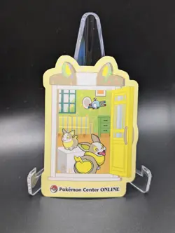 Pokemon Sticker Holo Yamper Pokemon Center Online Game Prize Japan Exclusive - Image 1