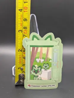 Pokemon Sticker Sprigatito Pokemon Center Online Game Prize Japan Exclusive - Image 3