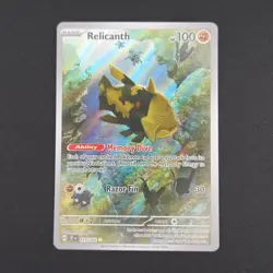 Pokemon TCG Card Relicanth 173/162 Temporal Forces Illustration Rare - NM - Image 1