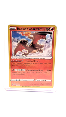 Radiant Charizard 020/159 Crown Zenith Ultra Rare Holo Shiny Pokemon Card NM/MT - Image 1