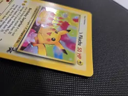 Pokemon Pikachu TCG Birthday Card Holo Rare, 50HP WoTC Promo - Image 4