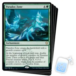 PARADOX ZONE X4 Commander 2021 Magic MTG MINT CARD - Image 1