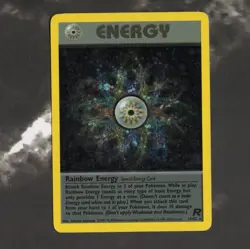 Rainbow Energy 2000 Pokemon Team Rocket Holo #17/82 - Image 1