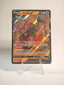 Hisui-Arkani V Pokemon DE Exc Silberne Sturmwinde - Image 1