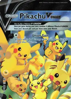 Pikachu V-Union SWSH139 Holo Promo - Pokemon TCG English NM - Image 1