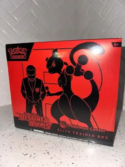 Pokemon Center Exclusive: Destined Rivals Elite Trainer Box - Sealed - Image 1