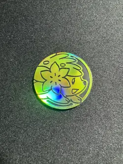 Shaymin GREEN - Collector Coin Official POKEMON TCG - FREE SHIPPING - Image 1