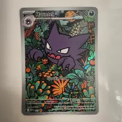 Pokemon TCG Haunter Illustration Rare 027 Promo Mega Battle Deck NM - Image 1