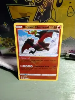 Pokemon TCG Radiant Charizard Crown Zenith 2023 NM Holo Foil 020/159 - Image 1