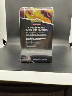 Pokemon TCG Fall 2020 Charizard Collectors Treasure Chest Lunch Box Tin Sealed - Image 4