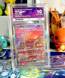 Mew EX 053 - Black Star Promo 151 UPC - Ace 10 - Pokemon TCG - Gem Mint - Image 1