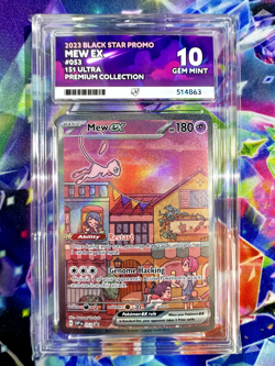 Mew EX 053 - Black Star Promo 151 UPC - Ace 10 - Pokemon TCG - Gem Mint - Image 3