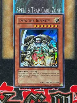 Yugioh Emes The Infinity DBT-EN001 Super Rare NM - Image 1
