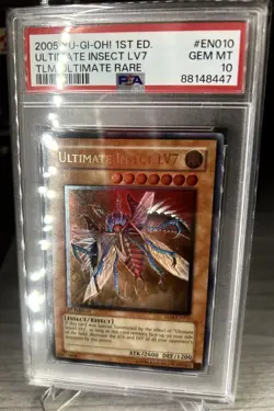 Yu-Gi-Oh! Ultimate Insect LV7 1st Edition Ultimate Rare PSA 10 - Image 1