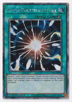 RA03-EN0053 Super Polymerization (Platinum Secret Rare) Yu-Gi-Oh! TCG - Image 1