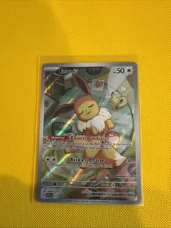 Pokemon TCG Eevee 173 (Pokemon Center Exclusive) SV Promo Cards Holo - Image 1
