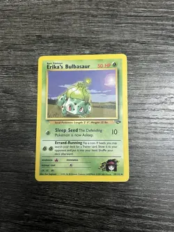 Pokemon TCG Erika's Bulbasaur Gym Challenge Card 39/132 - Image 1
