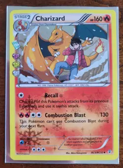 Charizard RC5/RC32 Generations: Radiant Collection Holo Pokemon card TCG 2016 NM - Image 1
