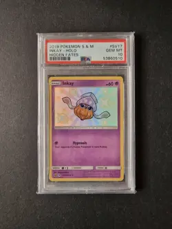 PSA 10 SV17/SV94 Inkay Hidden Fates Shiny Vault Sun & Moon Pokemon Card TCG Rare - Image 1