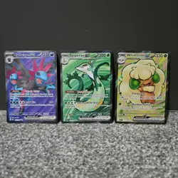 Pokemon White Flare Black Bolt Full Art Cards. Whimsicott. Serperior. Hydreigon - Image 1