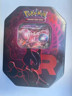 Pokemon TCG: Team Rocket Mewtwo Ex Tin - Brand New - Image 1