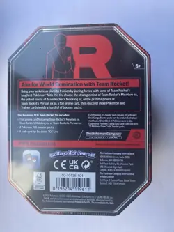Pokemon TCG: Team Rocket Mewtwo Ex Tin - Brand New - Image 2