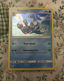 Brionne Halo Pokemon Card TCG English Sun And Moon Set - Image 2