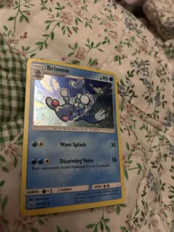 Brionne Halo Pokemon Card TCG English Sun And Moon Set - Image 3