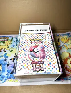 Pokemon 151 Booster Bundle Display Case - Brand New & Factory Sealed 820650853210 - Image 1
