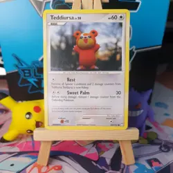 Teddiursa 105/123 - Mysterious Treasures - Pokemon - Yuka Morii - LP - Image 1