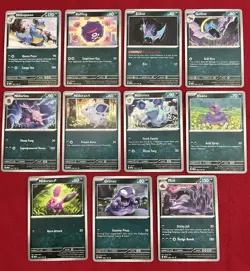 Pokemon Scarlet & Violet 151 Complete Common/Uncommon Set 128 Cards - Image 5